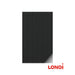 Longi LR5-54HPB-400 Mono Black solar panel, high efficiency, sleek design, ideal for residential and commercial installations.