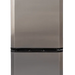 SunStar Solar DC/AC Refrigerator 10CU ST-10RF in black and stainless steel, energy-efficient, versatile for off-grid living.