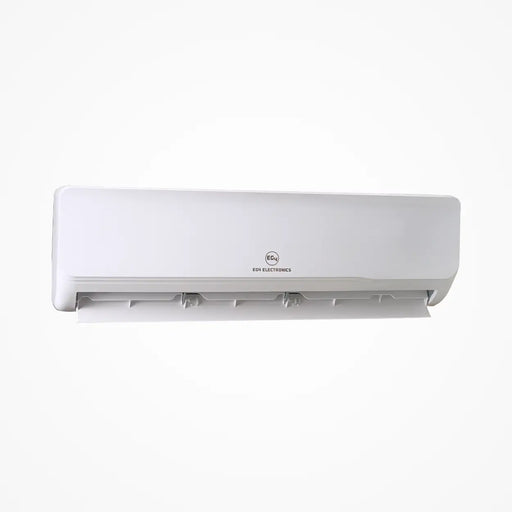 EG4® 12K Hybrid Solar Mini-Split 12000BTU AC/DC Air Conditioner and Heat Pump, energy-efficient cooling and heating solution.