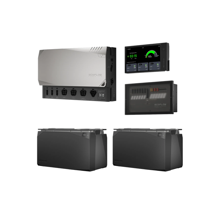 EcoFlow 15kWh Power Kit: Compact, efficient energy solution for off-grid living, RVs, and tiny homes. Easy installation and smart energy management.