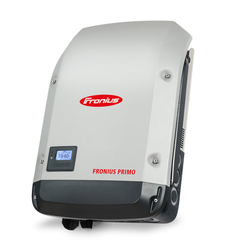 Fronius Primo 3.8-1 inverter, single-phase, efficient solar energy conversion, Wi-Fi enabled, sleek design, ideal for residential solar systems.