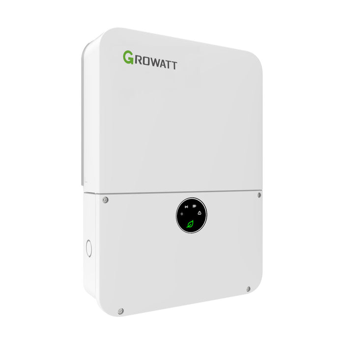 Growatt MIN 5000TL-XH-US inverter, efficient solar energy conversion, sleek design, advanced technology for optimal home energy management.