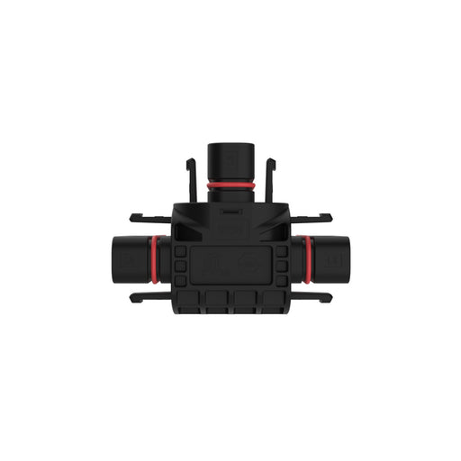 3-port trunk connector by Hoymiles, designed for efficient energy distribution in solar systems. Compatible with HMT microinverters. Durable and reliable.