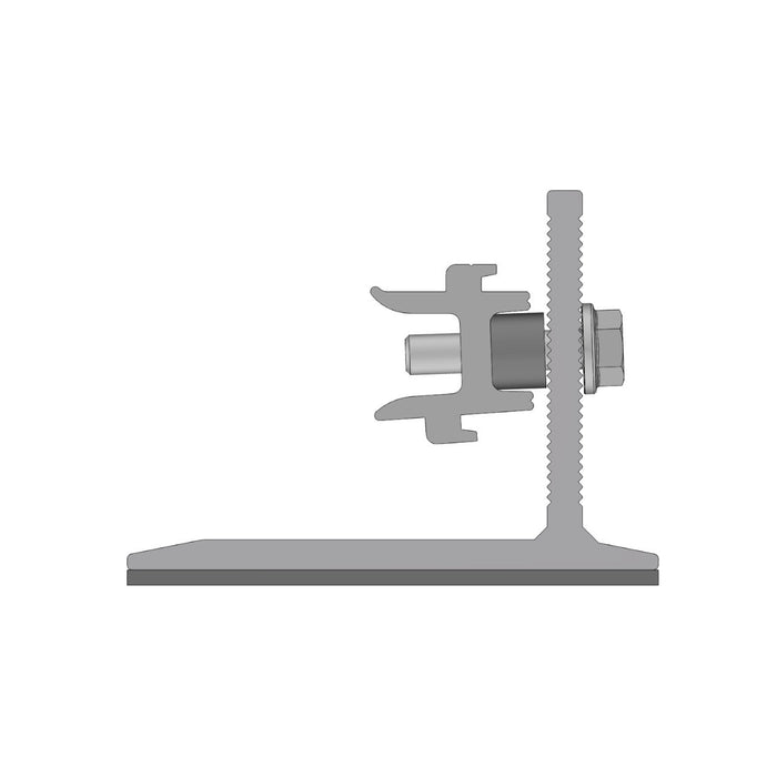 Sturdy Schletter Rapid2+ Pro SML L-Foot for secure solar panel mounting, designed for durability and easy installation on various roof types.