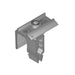 Aluminum end clamp for solar panels, fits 30-40mm thickness, designed for secure and easy installation on mounting systems.