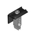 Black Schletter Rapid16 End Clamp for solar panels, compatible with 30-40mm frames, designed for secure and efficient installation.