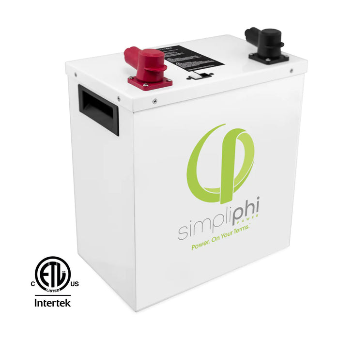 SimpliPhi PHI 3.8-M 48V battery: efficient, long-lasting energy storage solution for renewable systems, offering safety and reliability.