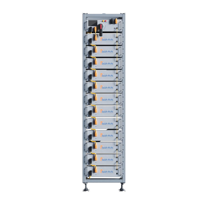 High-capacity Sol-Ark L3-HV-60 battery, 60kWh energy storage, ideal for solar power systems, efficient and reliable for residential or commercial use.