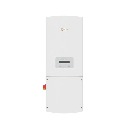 Compact Solis 1P-3.6K-4G-US inverter for efficient solar energy conversion, featuring advanced technology and user-friendly design.