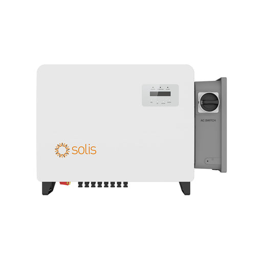 Solis S6-GC25K-US-APST inverter, 25kW, efficient solar energy conversion, advanced safety features, compact design, ideal for residential and commercial use.