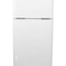 Energy-efficient white SunStar Solar/DC Refrigerator, 16 cubic feet, model ST-16RF, ideal for off-grid living and eco-friendly cooling solutions.