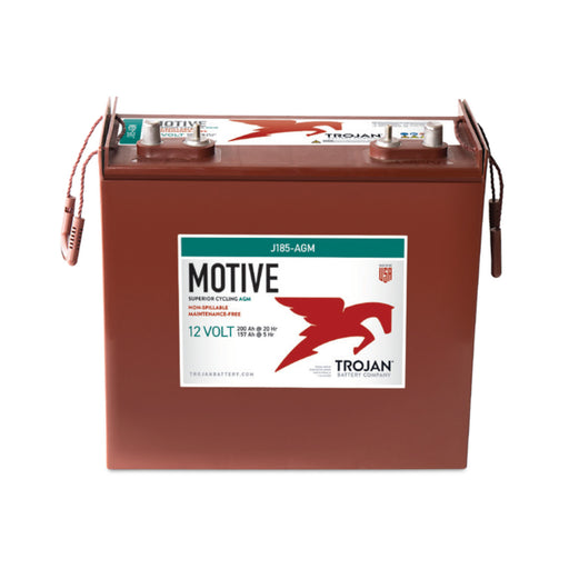 Trojan Battery J185-AGM, deep-cycle, maintenance-free, reliable power for renewable energy and backup systems.