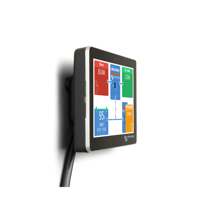 Wall mount bracket for GX Touch 50, designed for easy installation and secure mounting of your Victron Energy display.