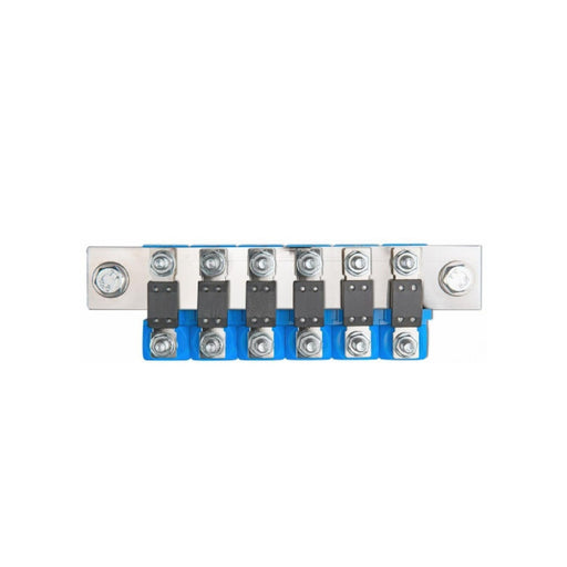 Victron Energy DC Busbar for Modular Fuse Holder, designed for efficient power distribution and secure fuse connections in electrical systems.