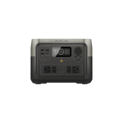 Portable power station with 512Wh capacity, fast charging, and multiple output options for outdoor adventures and emergency backup.