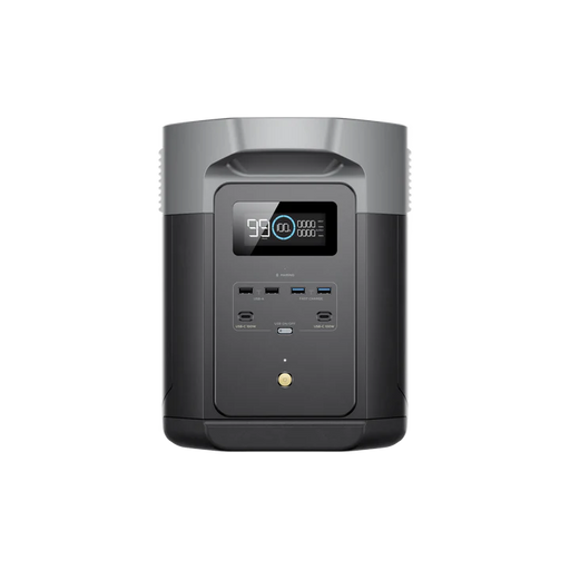 Portable and efficient, the EcoFlow DELTA 2 Max Power Station offers reliable energy storage with fast charging and multiple output options for various devices.